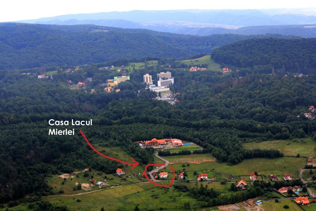 Hotel Casa Lacul Mierlei Sovata Esterno foto